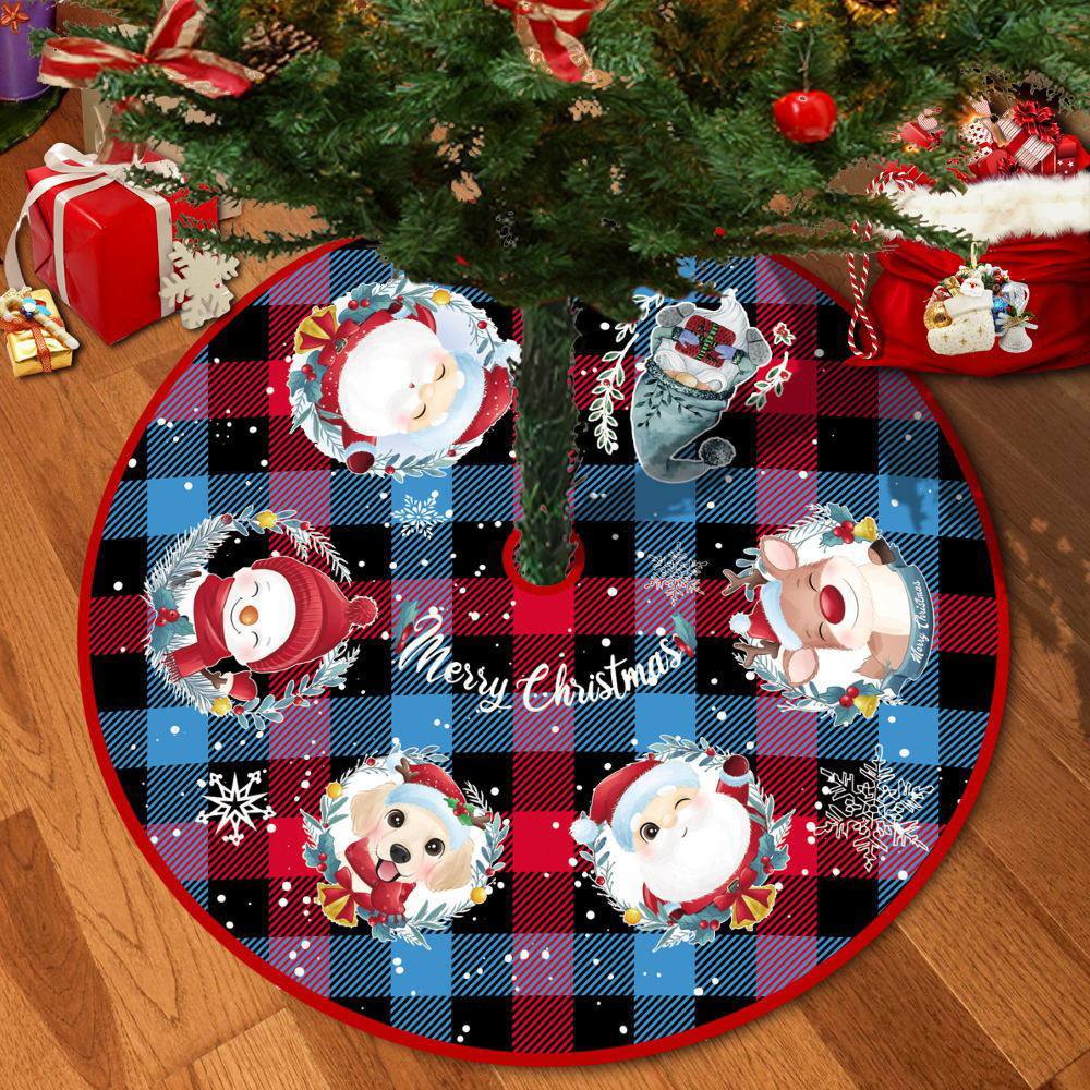 Flakes Christmas skirt 120cm
