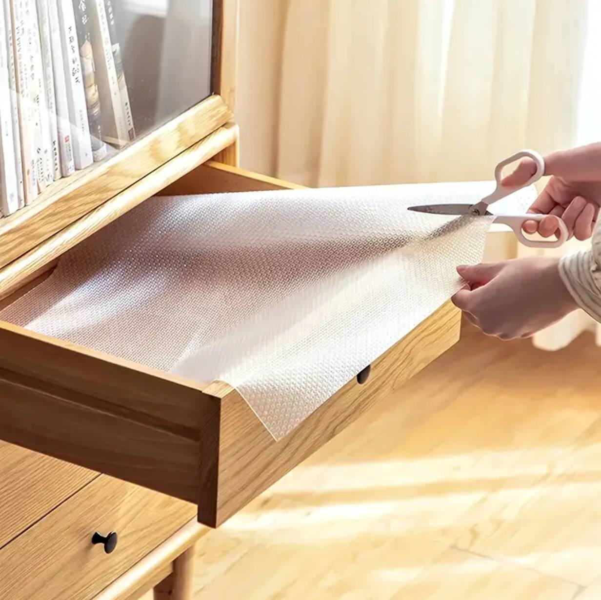 Clear drawer liners