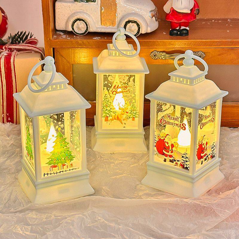Santa Claus  Christmas  lantern