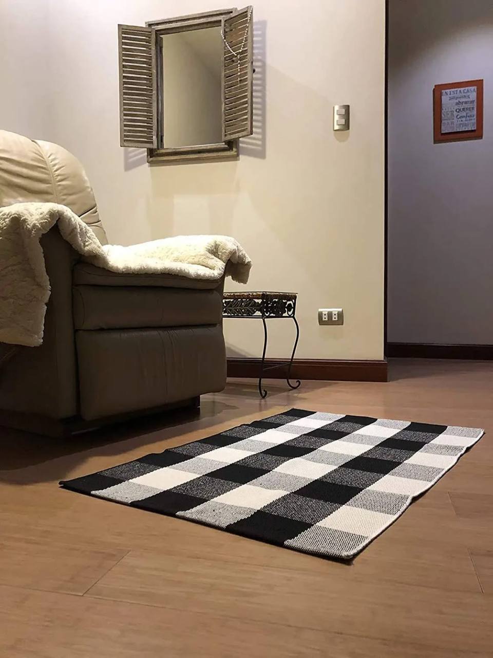 Monochrome Woven Rug ‰ÛÒ Classy. Minimal. Timeless