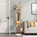 Fancy Multi-Functional metallic  Coat/handbag hanger