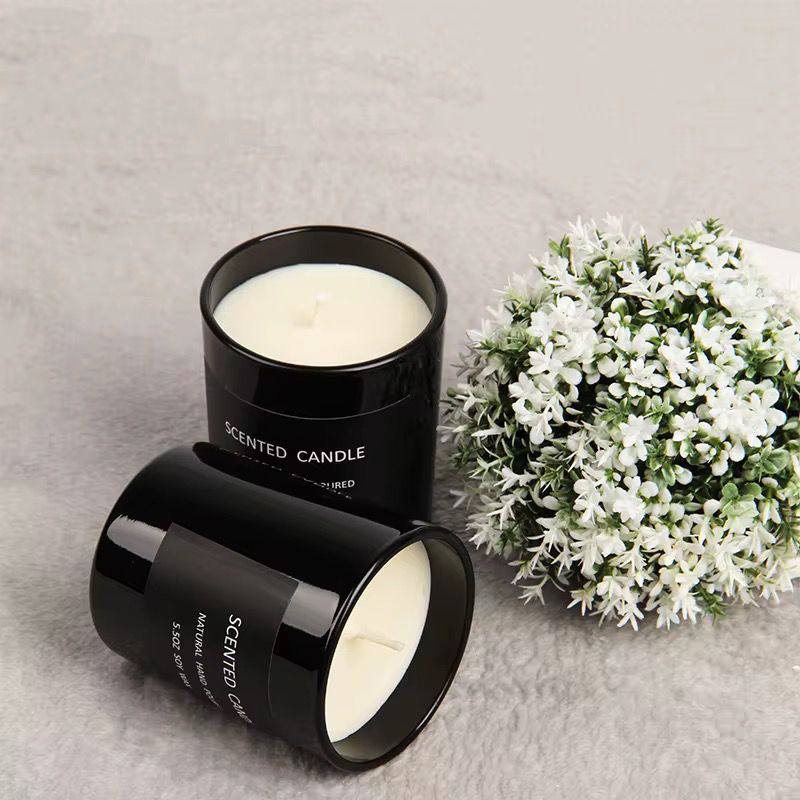 Soy Wax Scented Candle in Glass Jar