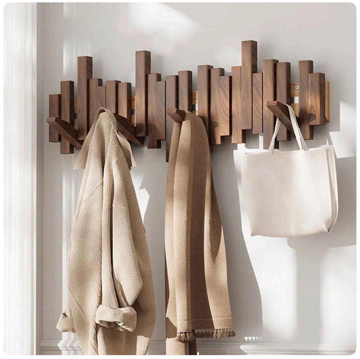 Modern Beech Wood Hook