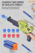 Sound Light Electric EVA Foam Soft Bullet Air Gun Toys