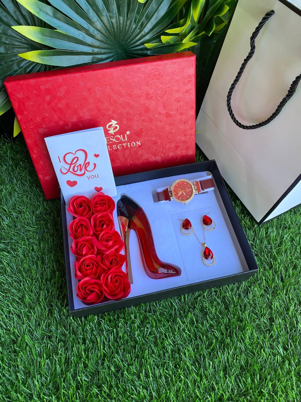 FLORAL VALENTINES LADIES GIFT SET