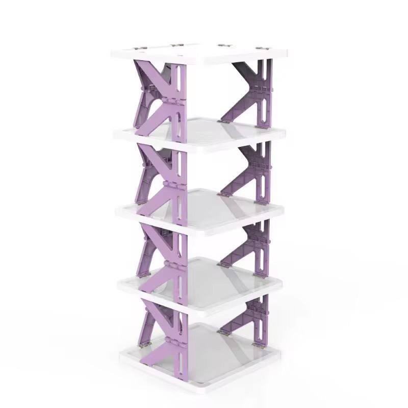 275mmå? x 95cm high 6 layer Foldable Retracting shoe rack