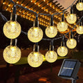 Solar Powered Outdoor Ball Lights Christmas Edition