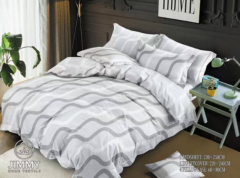 Coloured Floral and  stripped duvet cover Sets