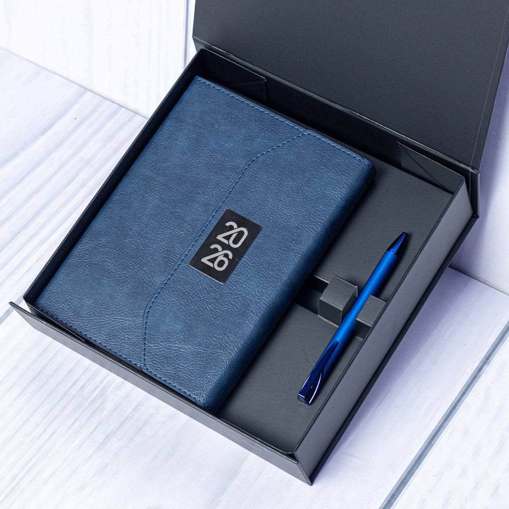 2026 BRANDED DIARIES WITH AN EXECUTIVE PEN