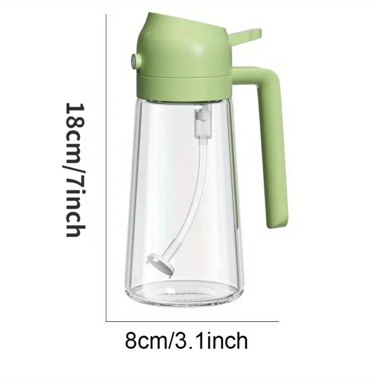 2-in-1 Oil Spray Bottle & Dispenser ‰ÛÒ Perfect for Controlled Cooking