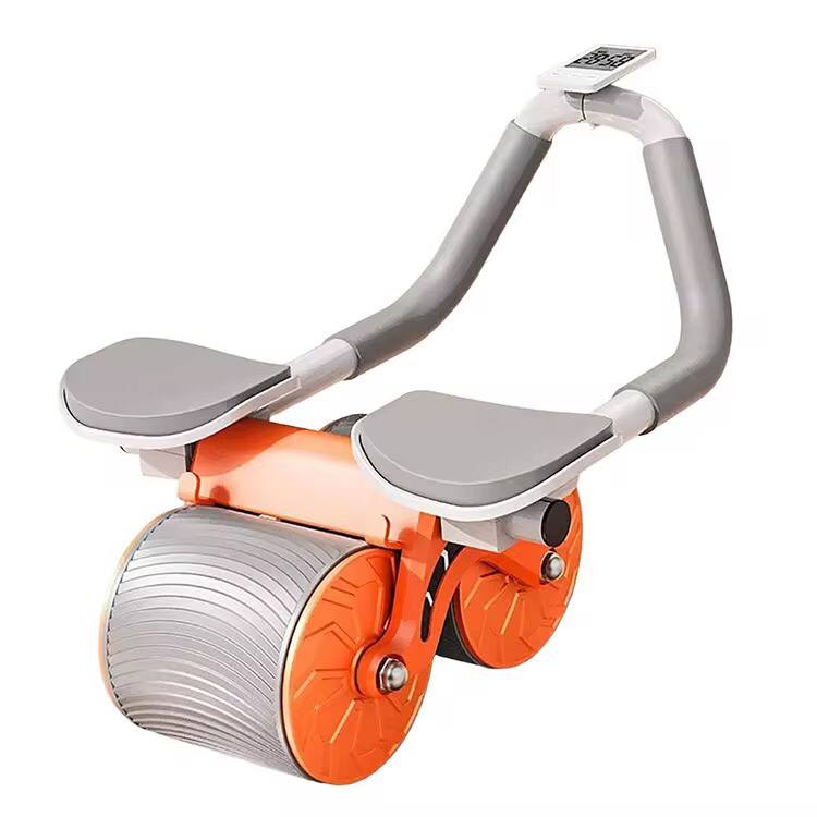 2 elbow pad automatic rebound healthy abdominal wheel