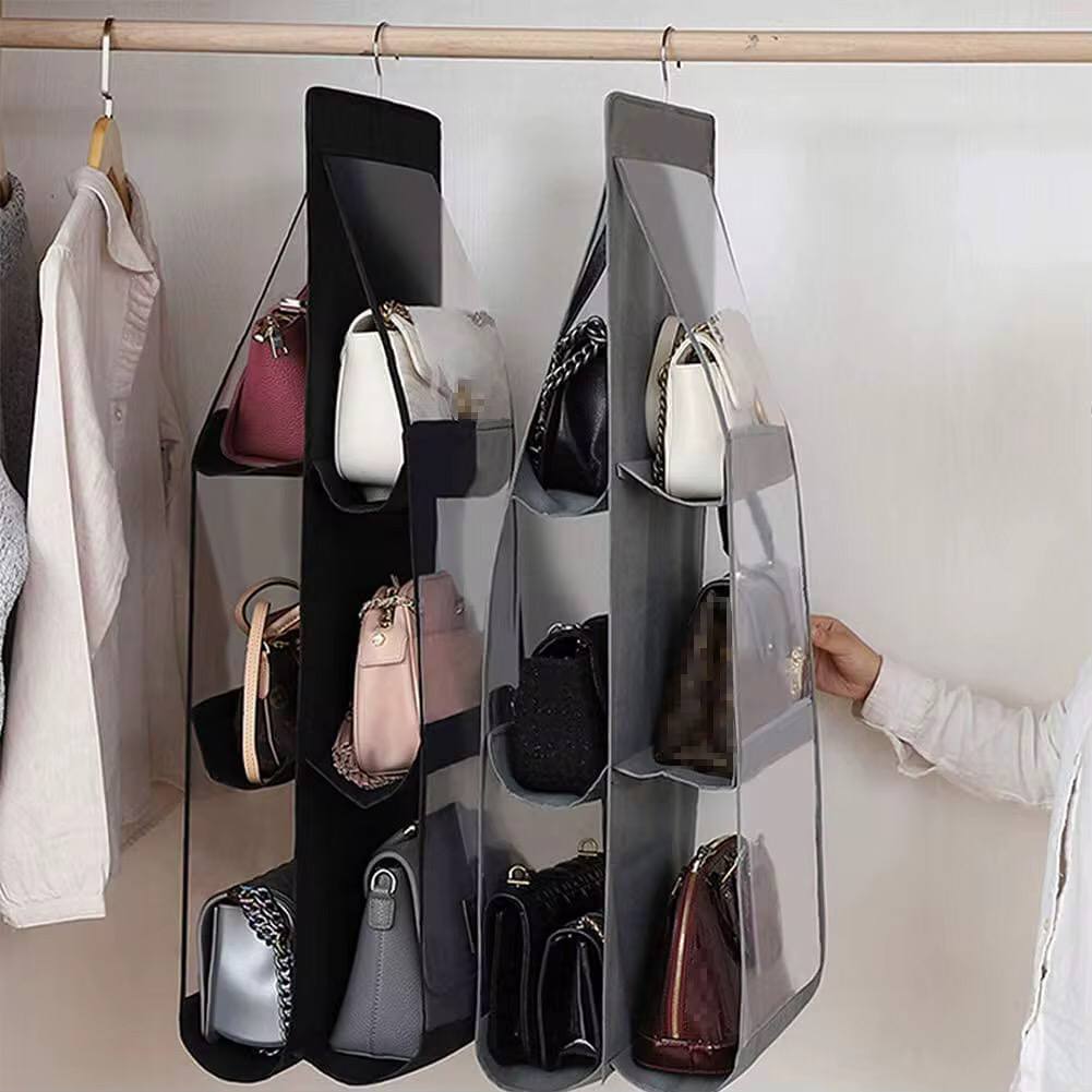 Storage Hanging Bag Handbag Storage Artifact Bag Dust-proof Cover Women Handbag Storage Holder Household Dormitory Organizer