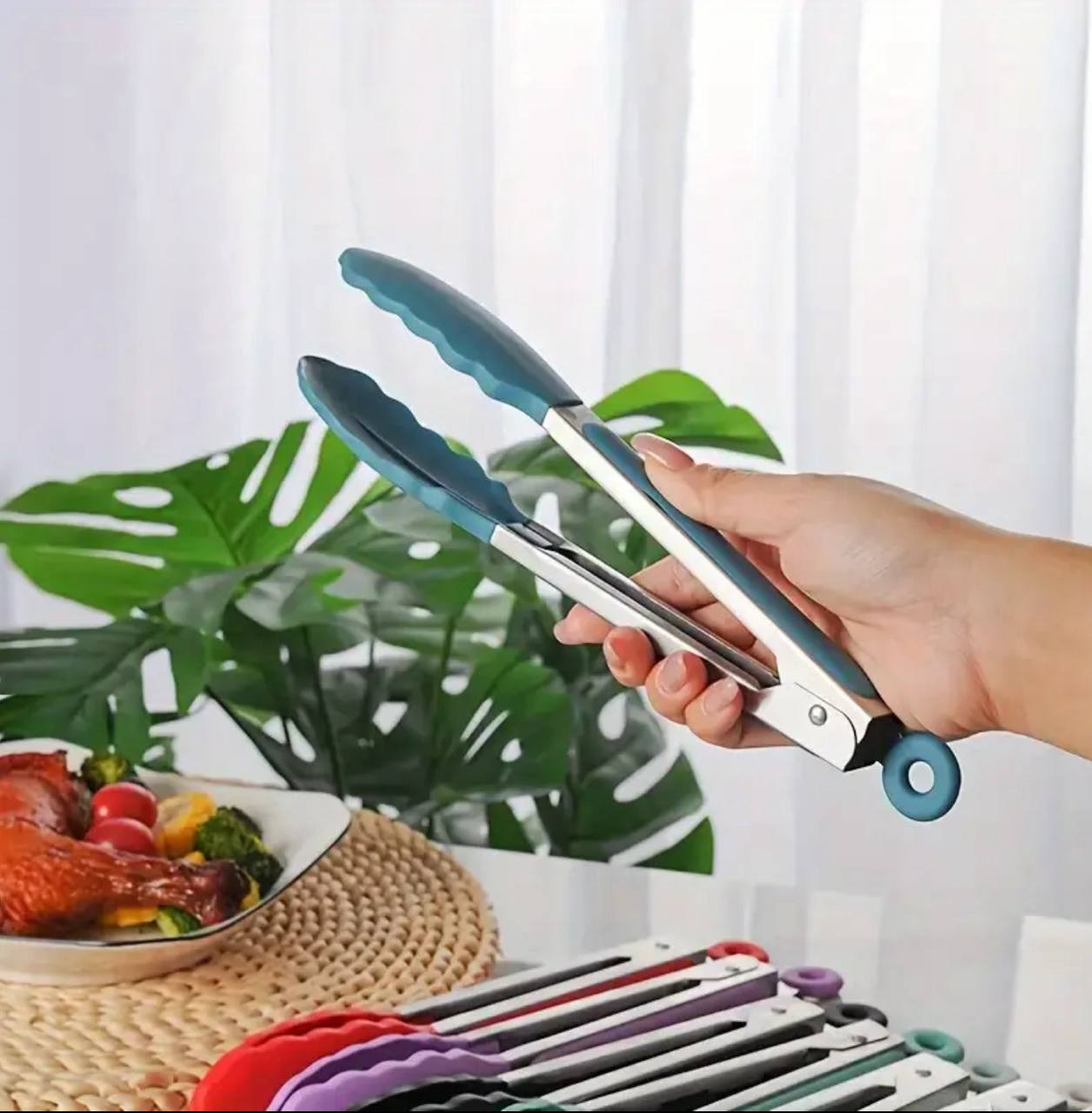 Silicon tongs