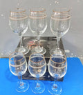 6 PCs wine glasses