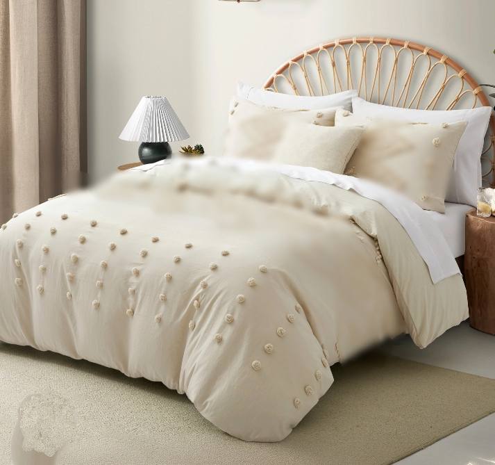 Compressed Cotton duvets with 2 pillow cases