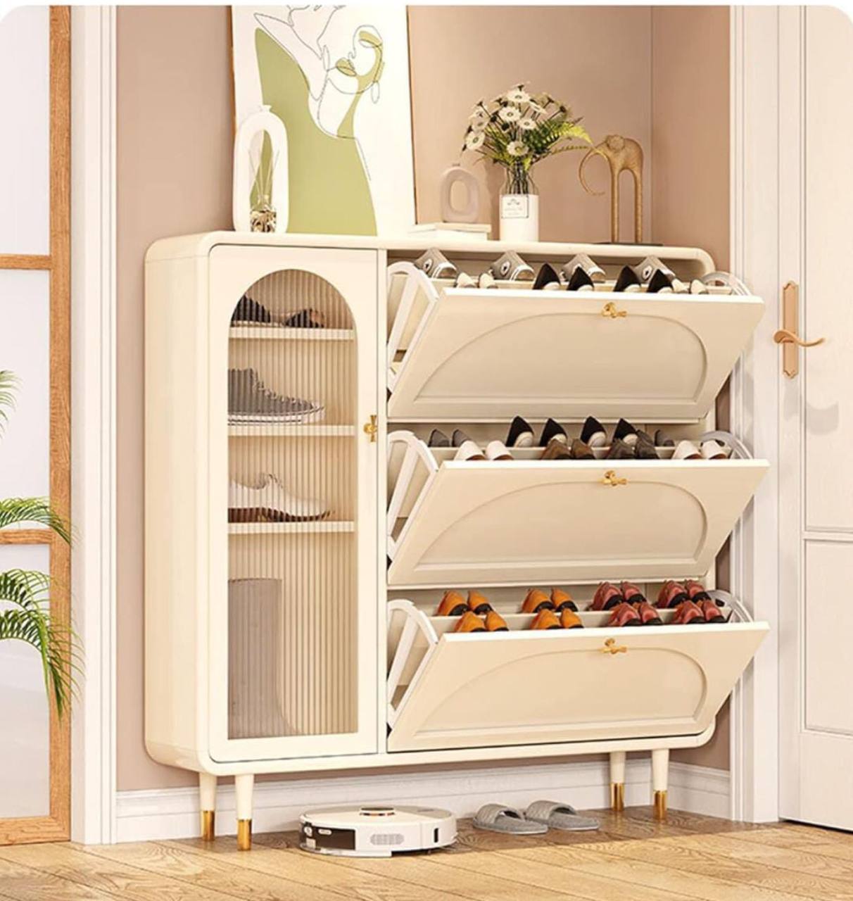 1.4 MetersMega Bucket Flip shoe rack