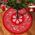 Flakes Christmas skirt 120cm