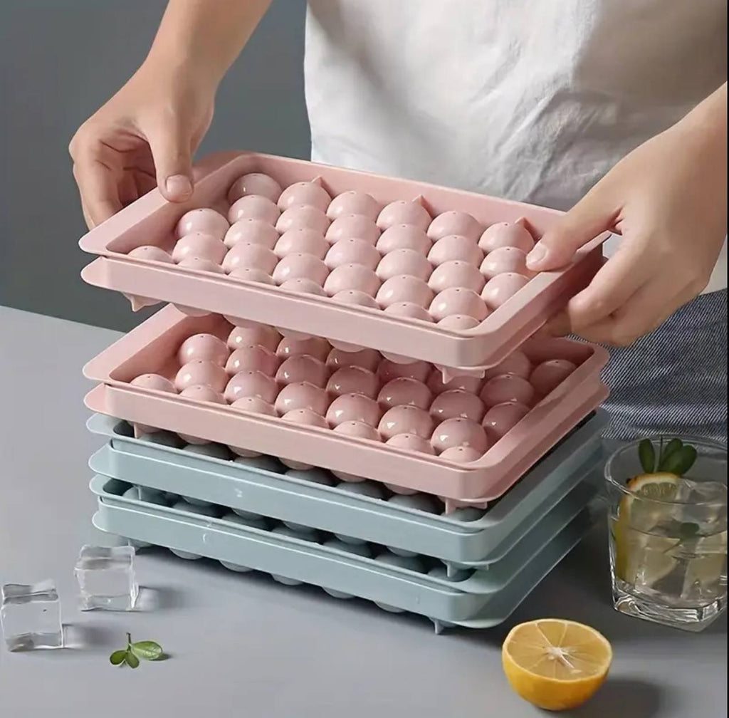 Round ice cube tray