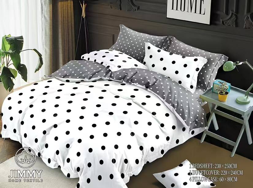 Coloured Floral and  stripped duvet cover Sets