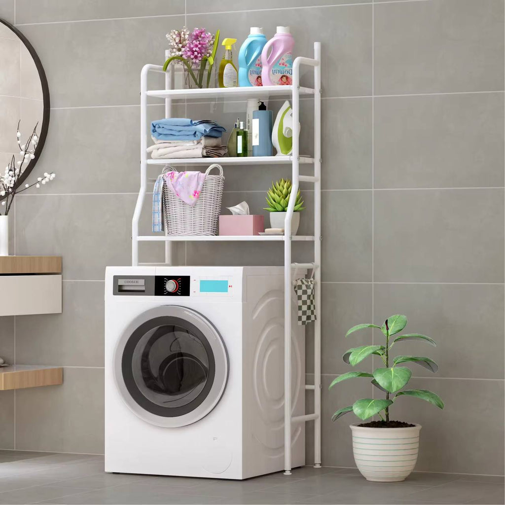Over the washing machine stand