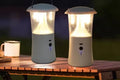 HP2403 360‰�¡ Rechargeable camping lantern with 3 lighting modes now available in white colour