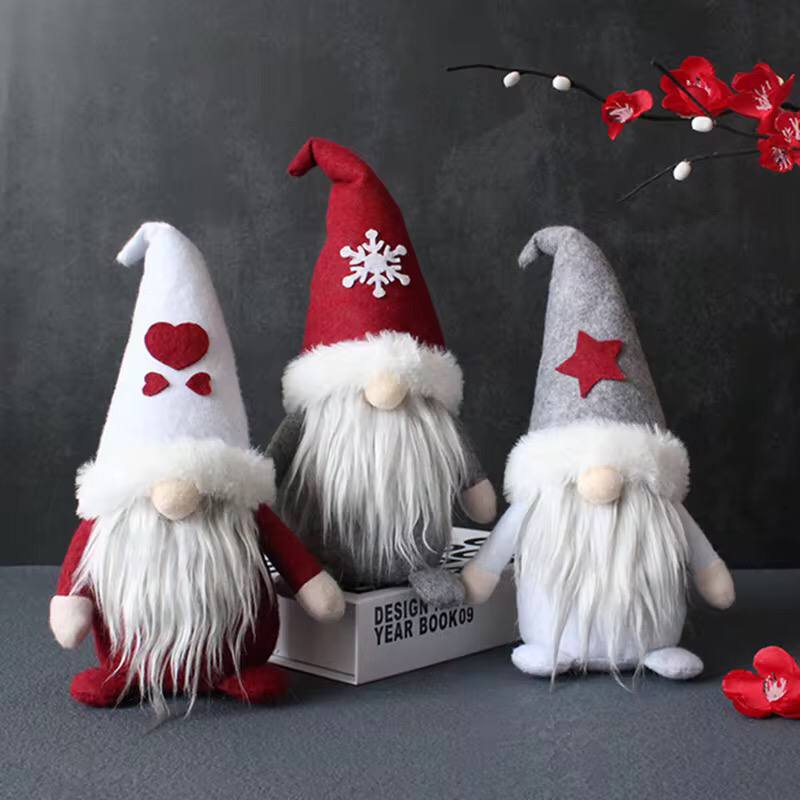 Christmas Santa Plush Gnome Doll