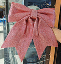 Big size Christmas Glitter Ribbon Bows.