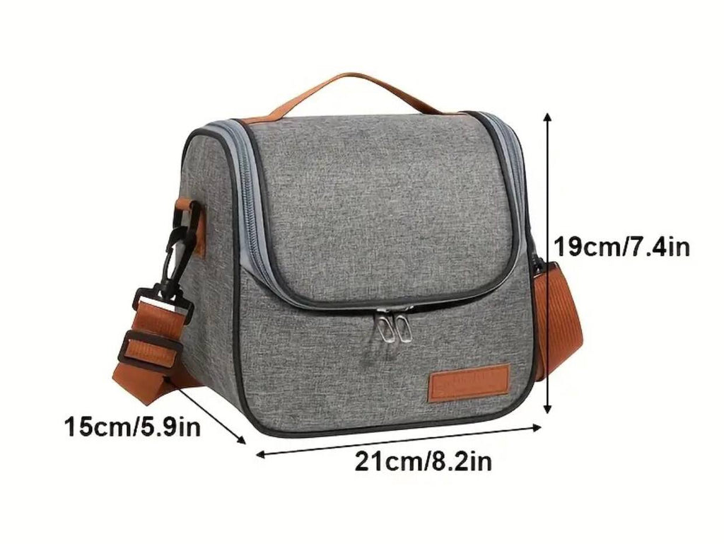 Large Capacity Classic & chic Insulated Lunch Bag