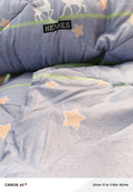 Unbinded duvet 1 bedsheet 2 pillowcases