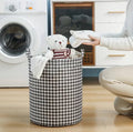Foldable laundry baskets