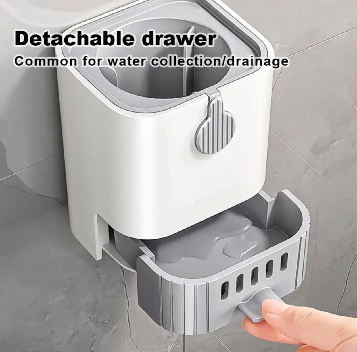Wall Mounted Long Handle Toilet Cleaning Brush