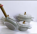 9PCS  USFE PUMPKIN Granite cookware set