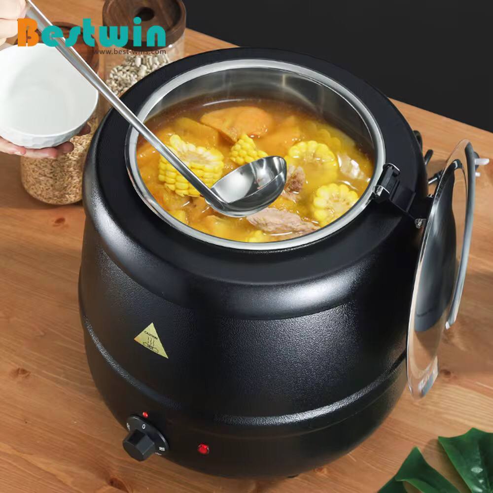 Electric Soup Tureen Available in 2 Sizes