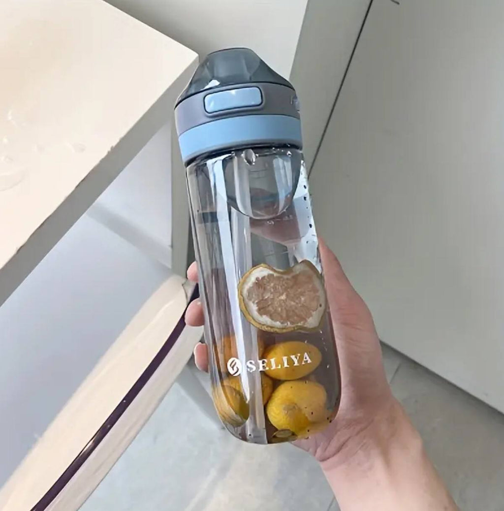 800ml  with lock Lightweight Nonskid water bottle