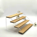 4-Tier Bamboo & Acrylic Multipurpose Stand*