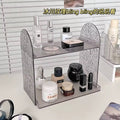 2tier acrylic storage rack