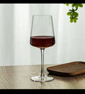 Elegant Ribbed wine Goblets
Vertical stripped wine glass with long stem 
̏