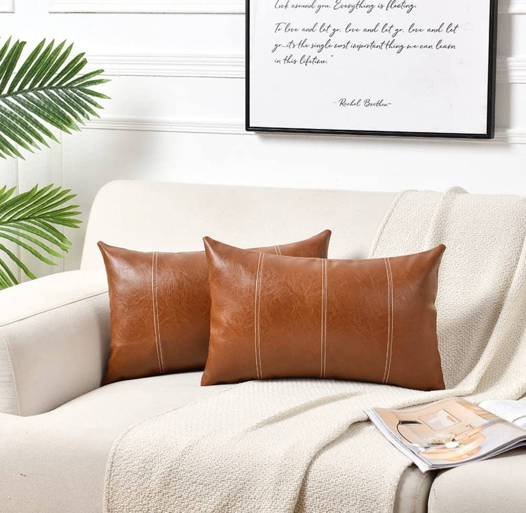 Premium quality leather Throw Pillow Cases
Rectangular 30*50cm