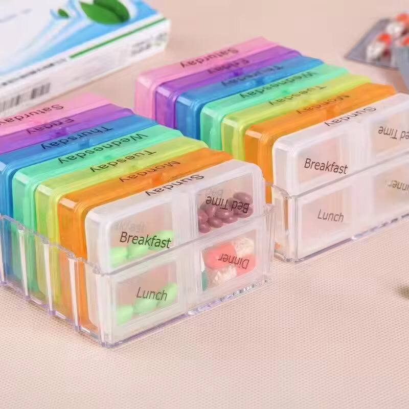 Detachable pill case pack