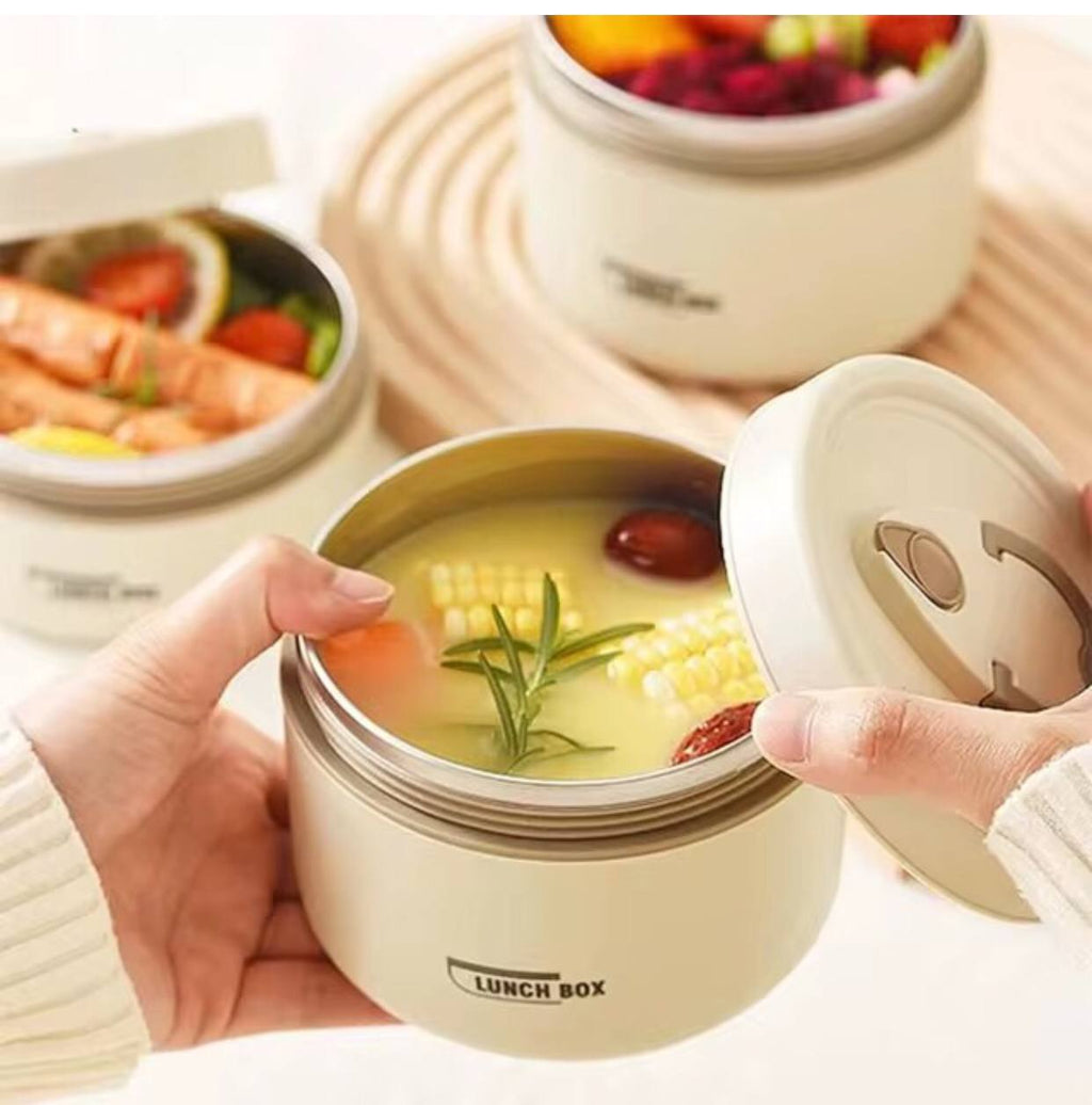 Round 550ml Bento Lunch Box