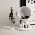Home Decor Storage Astronaut 
Available in white & grey