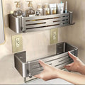 Aluminum wall mounted Bathroom Shelf Set