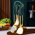 CEREMIC HANDLE Nordic & stainless steel serving spoon set