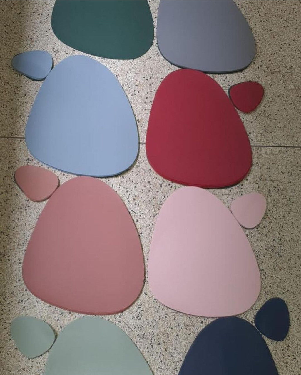 Leather table mats